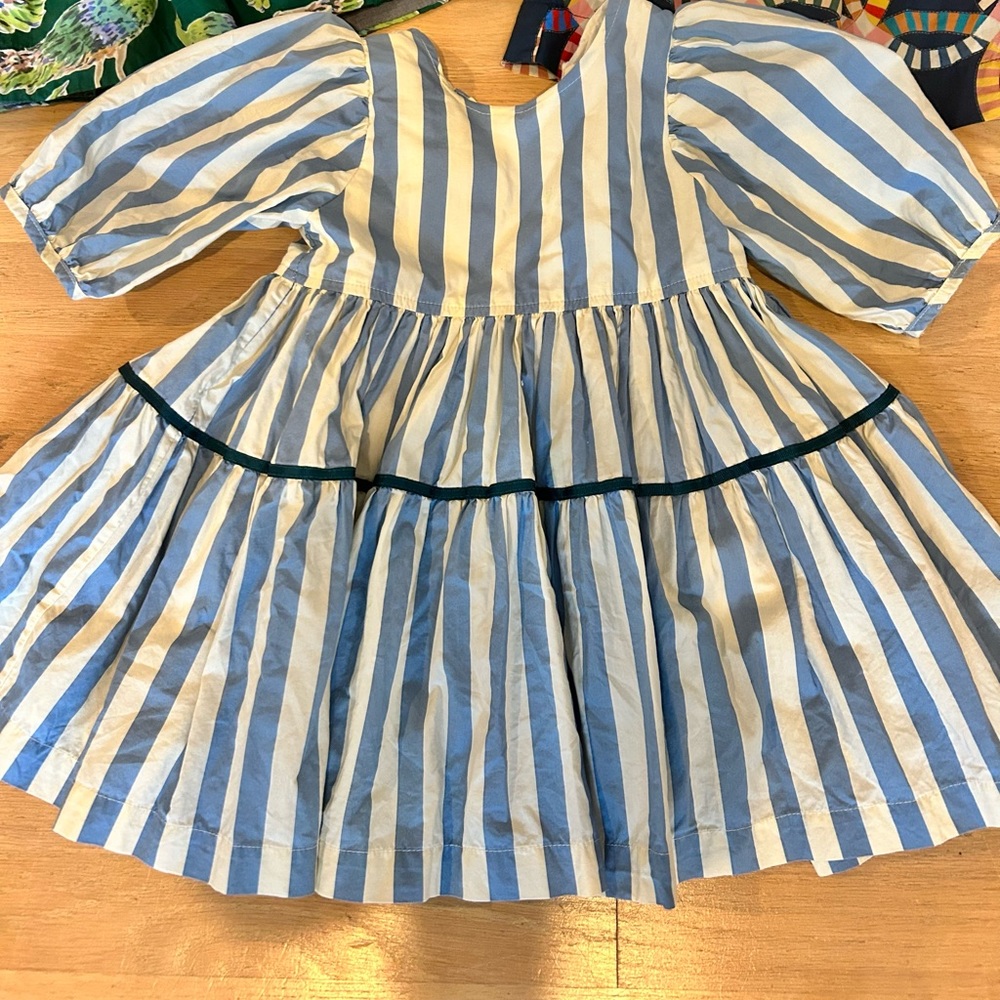 Pink Chicken Stripe Dress